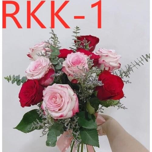 New style rose false flower holding flower bridal wedding flower home decoration flower arrangement RKK