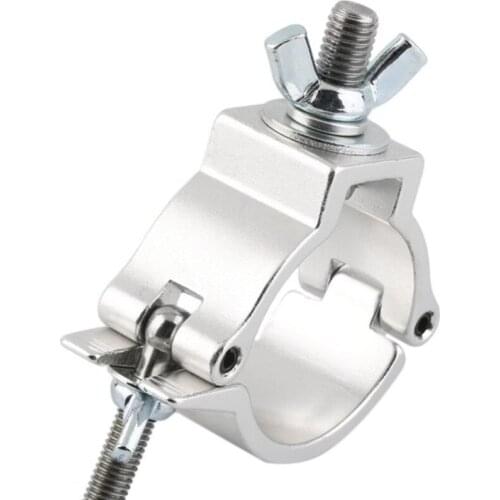 Wholesale Black/Silver DJ Lights Clamp Hanger Hook Bracket 48-51mm Max Bearing 100kg for Disco Party LED Par Moving Head Light