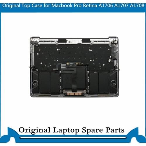 Original Top case with Keyboard Touchbar Trackpad Battery for Macbook Pro Retina A1707 A1706 A1708 Palmrest C Case 13' 15