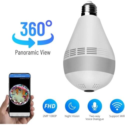 HD LED Light Panorama Camera Wifi IP P2P Infrared Motion Detection Surveillance Security Camera Recorder SQ11 Cam