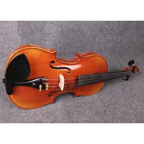 Flame Maple Acoustic Violin 4/4 Powerful Sound Spruce Top Fine Hand made #2053