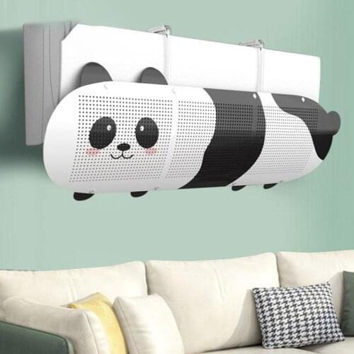 Adjustable Air Conditioner Covers Wall-Mounted Guide Wind Deflector Dust-Proof Aircon Cleaning Protective Tools Wind Shield