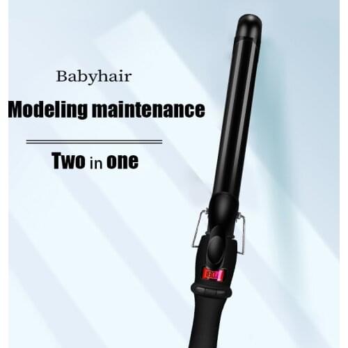 Electric hair curler professional fast heating curling iron negative ion styling tool splint portable anti-scalding curling iron