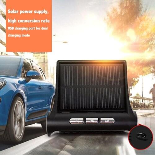 Android TPMS For Car Radio DVD Player Tire Pressure Monitoring System Spare Tyre Internal External Sensor USB TMPS 6 Alarm Mode