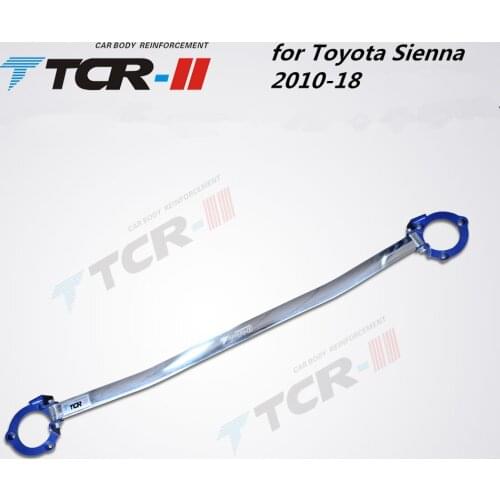 TTCR-II Suspension Strut Bar for Toyota Sienna 2010-18 Car Styling Accessories Stabilizer Bar Aluminum Alloy Bar Tension Rod
