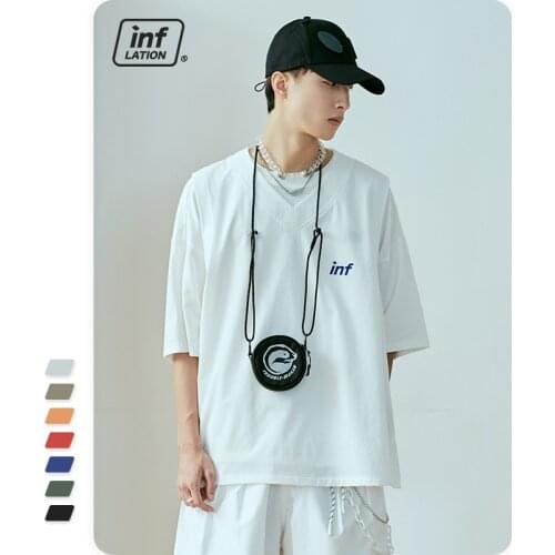 INFLATION Harajuku Round Bag Men 2021 Fashion Cool Mini Chest Bag Unisex Shoulder Bag Men Messenger Bag