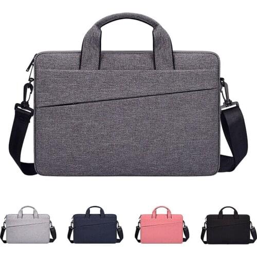 Laptop Bag 13.3 15.6 14 inch Waterproof Notebook Bags Sleeve For Macbook Air Pro 13 15.4 Case Shoulder Handbag Briefcase Cover
