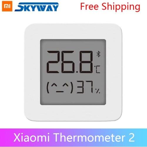 Xiaomi Mijia Bluetooth Humidity Monitor Smart Sensor Digital Hygro thermograph Hygrometer Thermometer Moisture Meter LCD Screen