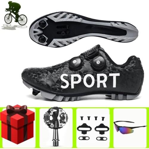 Bicycle Cycling Shoes Sneakers Pedals Sapatilha Ciclismo Mtb Men Breathable Self-locking Mountain Bike Women Racing Bicicleta