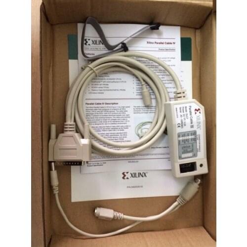 XILINX Burner Parallel Cable IV DLC7 Parallel Port JTAG Download Simulator HW-PC-IV