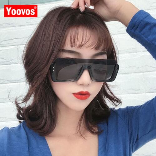 Yoovos Retro Sunglasses Women Oversized Women Sun Glasses Square Women Glasses Luxury Brand Sunglasses Vintage Gafas De Mujer