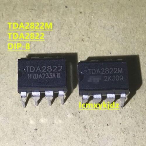 10Pcs/Lot , TDA2822M TDA2822 DIP-8/SOP-8 ,New Oiginal Product New original free shipping fast delivery