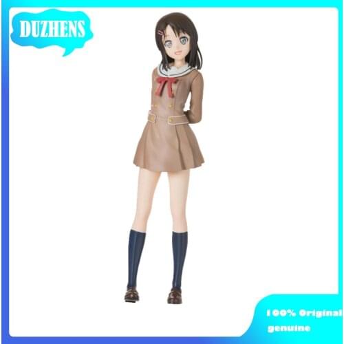 100% Original genuine BanG Dream! Michelle school uniform PVC Action Figure Anime Figure Model Toys Figure Collection Doll Gift