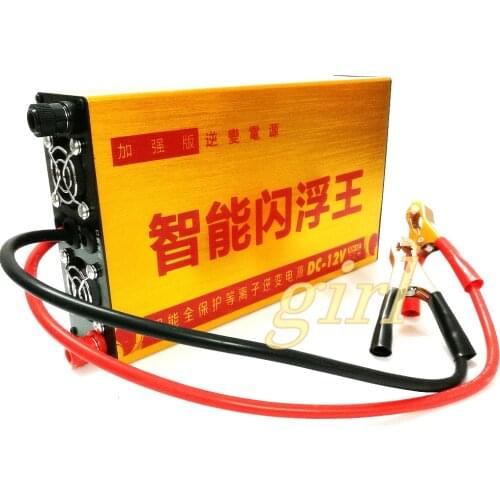 2019 Multifunctional Intelligent Inverter Head High Power and Power Saving 12V Battery Electronic Boost Converter for Vehicle