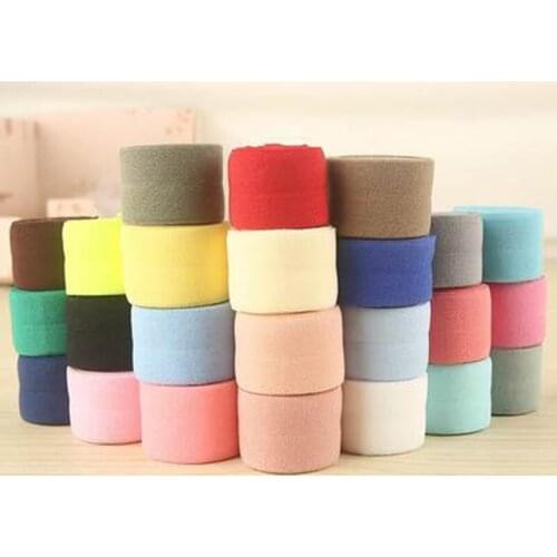 3/4'' (20MM)Colored Elastic Band Multirole Spandex Ribbon Sewing Lace Trim Waist Band Garment Accessory 30M/lot