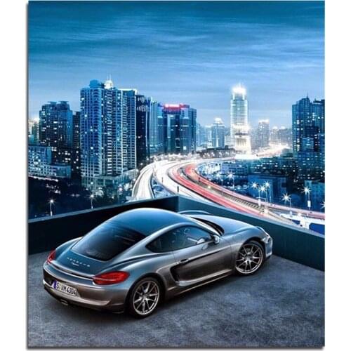 Diamond embroidery Diy diamond Painting Car Racing Picture Cross Stitch Home Decoration Gift 5D Needlework Embroidery Diamonds