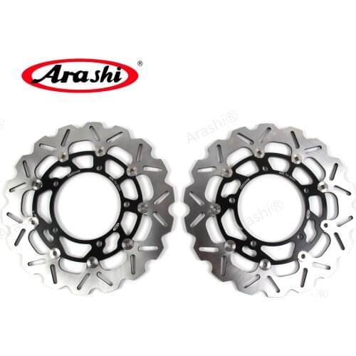 ARASHI For SUZUKI DL V-STROM 650 2007-2012 CNC Front Brake Rotors Disc Disks Vstrom 2007 2008 2009 2010 2011 2012 GSR400 GSXF