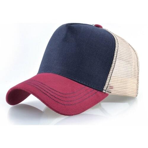 Black Cap Solid Color Baseball Cap Snapback Caps Breathable Mesh Hats Fitted Casual Hip Hop Dad Hats For Men Women Unisex