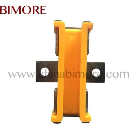 BIMORE Elevator counterweight Guide Shoe Suitable for XIZI Machine roomless elevator 10mm