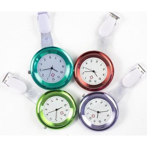Nurse Watch Brooch Silicone Clip Infection Control Design Nurse Doctor Paramedic Brooch Fob Watch NYZ Shop