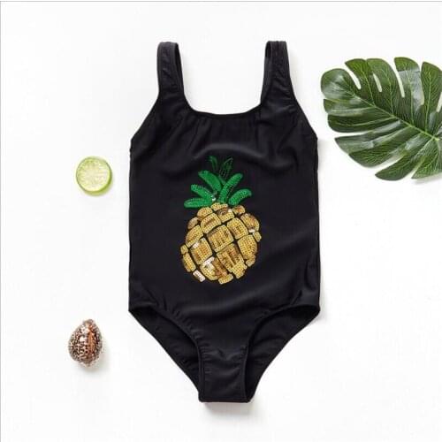 Kids Swimwear Girls One Piece Swimsuit Girls Children Swimwear New Swimming Suits Digital Printing Swim Wear Baby Beach Clothes