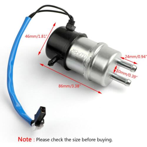 Electric Fuel Pump 8mm For Yamaha FZX 250 750 FZR 250R 400 600 YZF600R FZS600 YZF 600R FZS 600