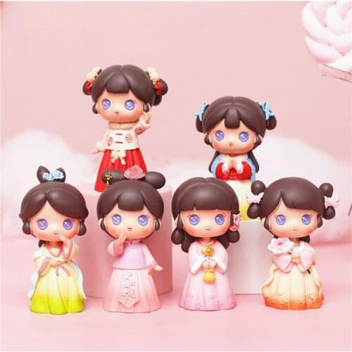 New style of Xiaofeng palace style retro style blind box small ornaments unpacking surprise random small gift decorations