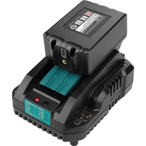 Suitable for Makita Charger DC18RC 12V 14.4V 18V Power Tool Lithium Battery 4A Charger BL1830 BL1430 Li-Ion Battery Charger