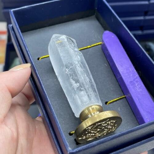 Crystal Seal Stamps Retro Happy Birthday Antique Sealing Craft Wedding Decorative