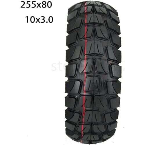 10x3.0 255x80 Tire Tyre Inner Outer For ZERO 10x Cross-Country Tire Non-Slip And Thickened 10inch Electric Scooter