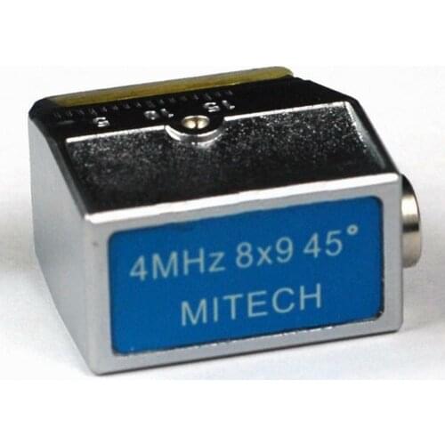 45 Angle Beam Probe Transducer for Mitech Ultrasonic Flaw Detector(4MHz 8x9)