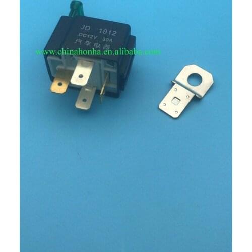 Free shipping New Fused On/Off Car Motor Automotive Fused Relay DC 12V 30A 4 Pin SPST Metal relay with 30A fuse