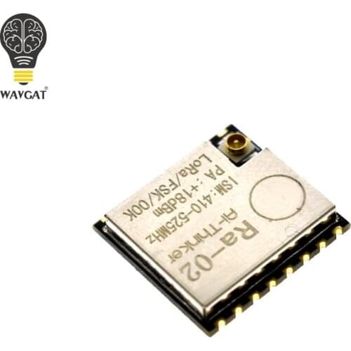WAVGAT Ra-02 LoRa SX1278 433M 10KM Wireless Spread Spectrum Transmission Module IPEX Socket DIY Kit For SPI GPIO Interface