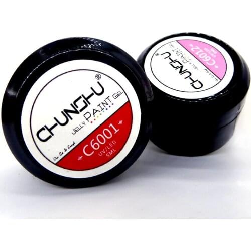 CHUNSHU 5ml Color UV Gel Painting Nail Polish Soak Off 66-color Glitter Powder Varnish LED Lamp Pattern Decoration For Manicure