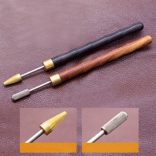 Leather Craft Edge DIY Oil Treatment Tool Roller Pen Leather Oil Painting Accessories Tool
