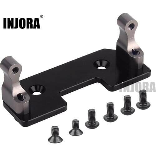 INJORA Metal SCX10 Axle Servo Stand Holder for 1/10 RC Crawler Axial SCX10 RC Car Part