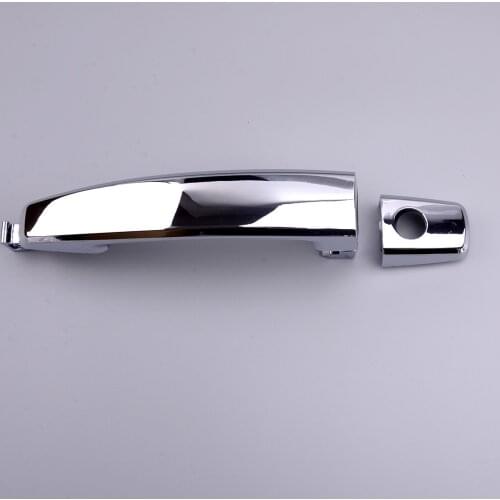 1 Set Car Silver Exterior Outer Door Handle 96468266 Fit For Vauxhall Antara 2.0 2.4 2007 2008 2009 2010 2011 2012