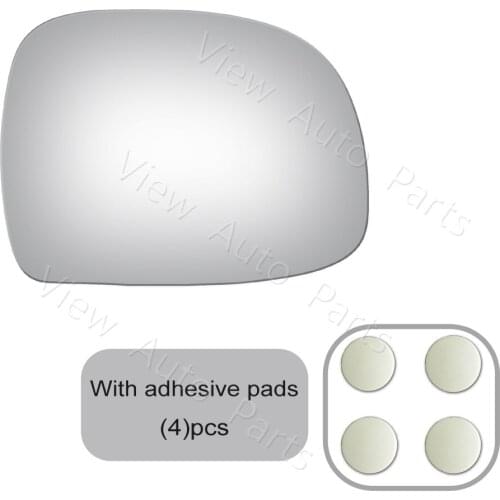 New Mirror Glass + Adhesive for CHEVY GMC ISUZU Pickup Truck Passenger Right Side