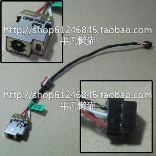 DC Power Jack with cable For HP ENVY SLEEKBOOK 6 698659-SD1 laptop DC-IN Flex Cable