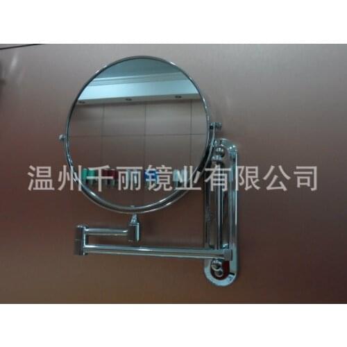 Folding factory direct supply wholesale wall mirror copper cosmetic mirror beauty mirror