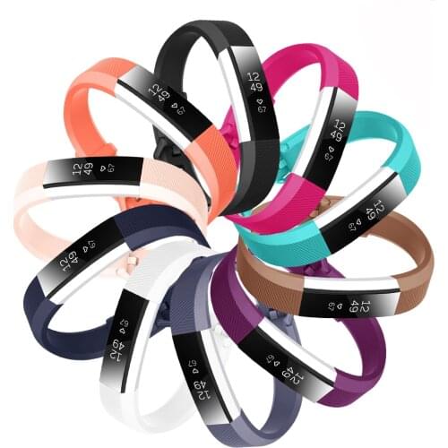 Baaletc For Fitbit Alta HR/Alta Silicone Watchband Replacement Wrist Band Silicon Strap Clasp Smart Wristband Watch For Fitbit