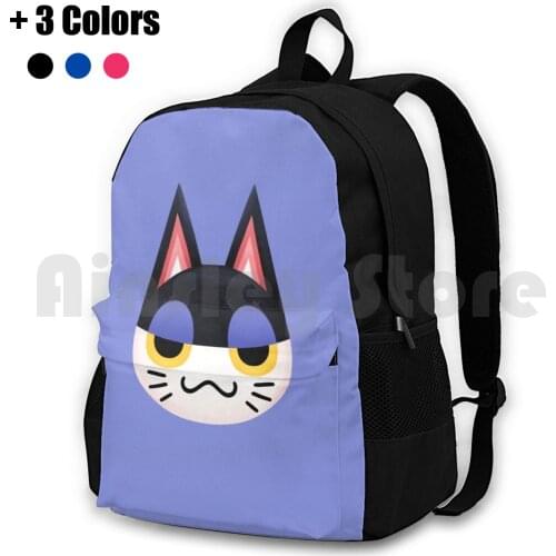 Punchy Animal Outdoor Hiking Backpack Waterproof Camping Travel Punchy Animal Wild World New Leaf Pocket Camp Nintendo Game