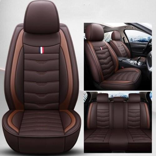 ZHOUSHENGLEE Universal Leather Car seat covers For BYD F0 F3 F3R G3 G3R L3 F6 G6S6 E6 E6 M6 SURUI SIRUI CUSTOM car accessories
