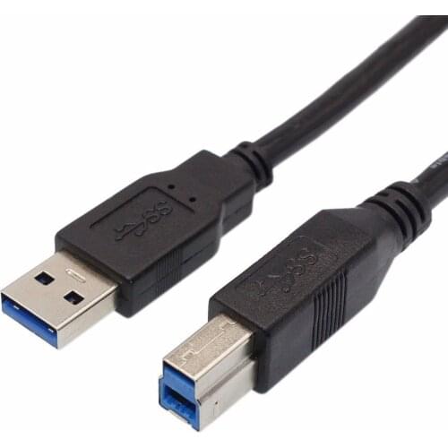 USB Printer Cable USB 3.0 Type A Male to B Male AM to BM Scanner Cable 50CM