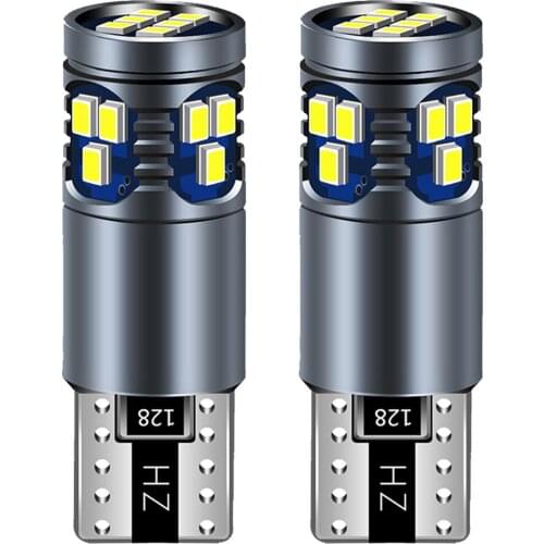 2pcs T10 LED W5W 194 168 2016 18SMD Auto Led Interior Light for Ford Focus BMW E90 E60 E87 Mercedes W212 W211 Car Lights