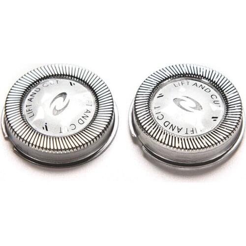 2pcs Metal Replacement Shaver Head Blade Cutters For Philips Norelco HQ3 HQ56 HQ55 HQ442 HQ300 HQ6 Razor