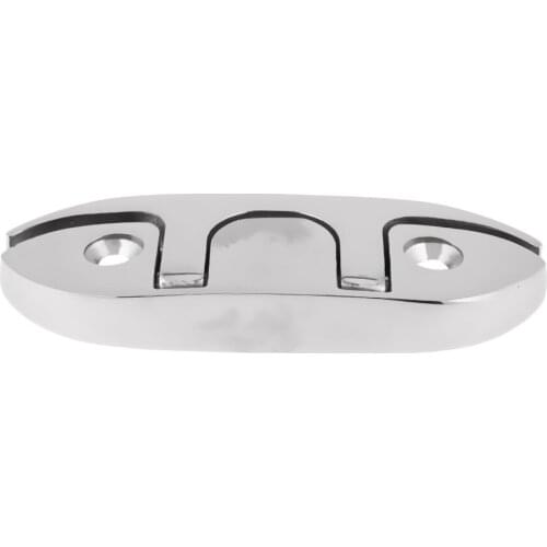 4 Pieces 316 Stainless Steel Folding Cleat Mount Marine Boat Hardware