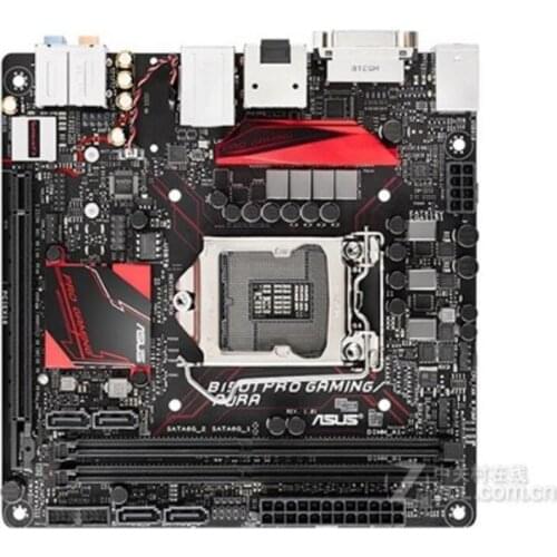 Used motherboard ASUS B150I PRO GAMING/AURA DDR4 Socket 1151 Desktop Mainboard DDR4 Dual Channel mainboard