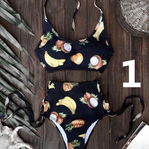 Bandage Bikini Sport Swimwear Women Swimsuit High Waist Bikini Set Push Up Maillot De Bain Femme Beachwear 2021 Bathing Suit