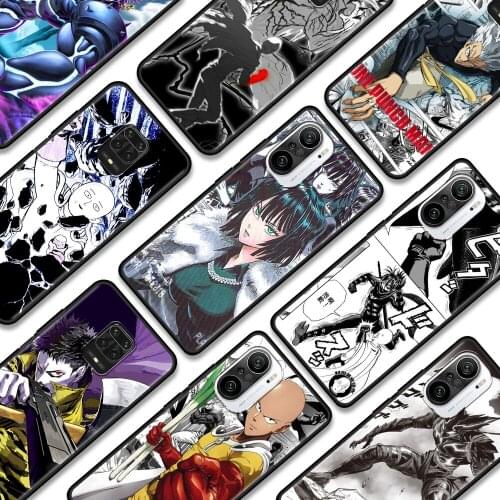 Onepunchman Cover For Redmi K40 Pro Plus 9 9A 9C 9T Phone Shell For Xiaomi redmi Note 10 9 9S 8 9T 8T Caso